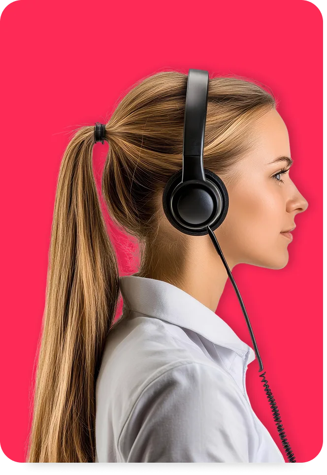 Virtual assistant working with a client