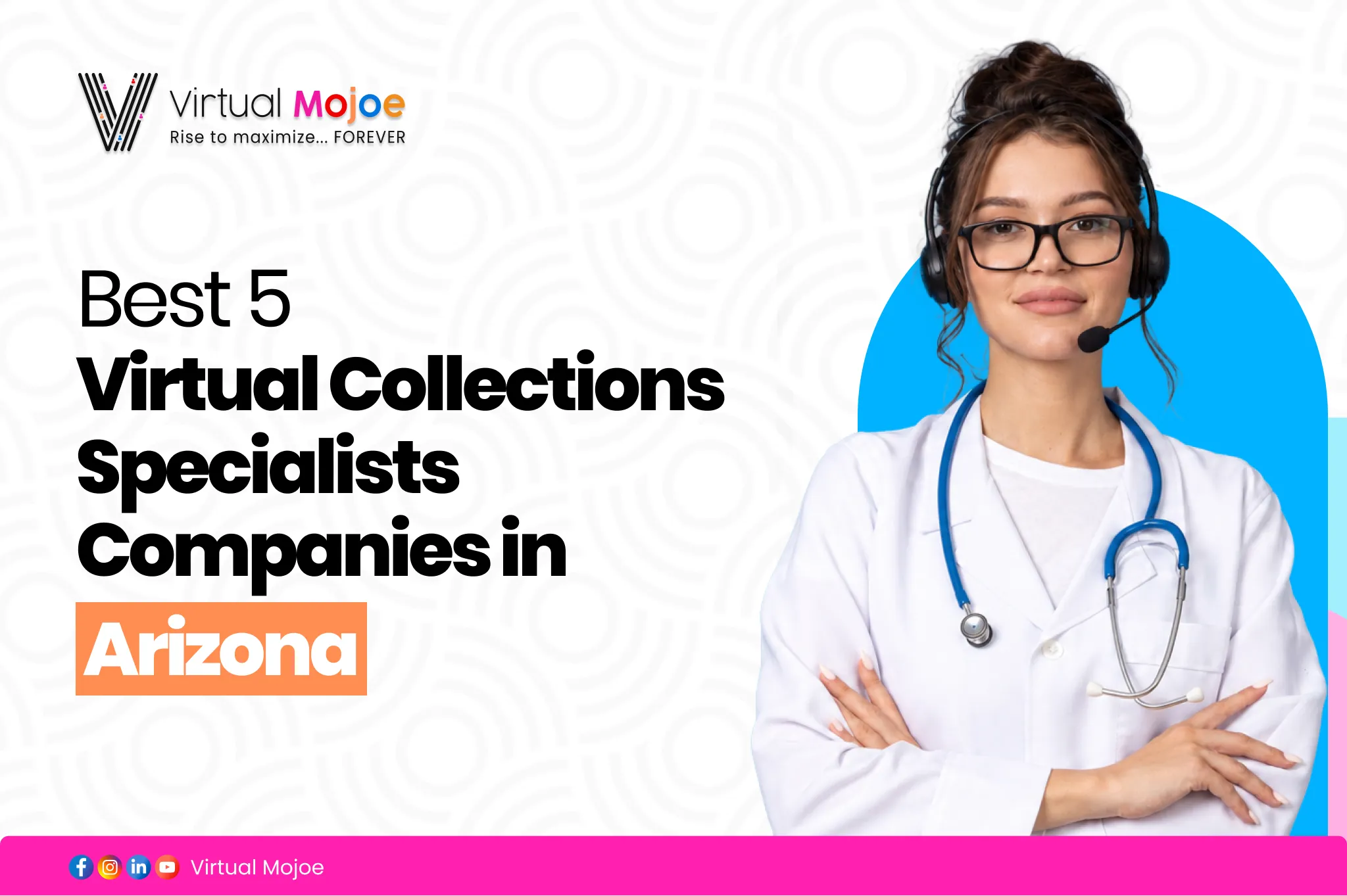 Comparison of the best 5 virtual collections specialists companies serving Arizona medical practices in 2026